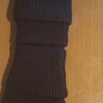LEG WARMER-brown