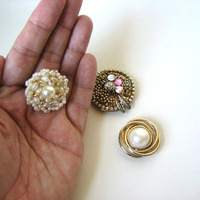 Orphan Vintage Earring Magnets in A Sweet Tin - Thumbnail 4