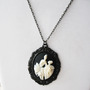 Ballerina Pendant Necklace - Vintage Victorian Inspired-1