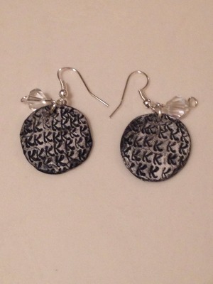 Initial Earrings