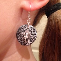 Initial Earrings - Thumbnail 1