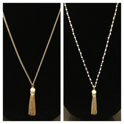 Lily tassel necklace