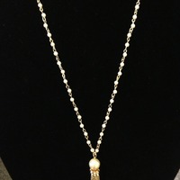 Lily Tassel Necklace - Thumbnail 1