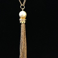 Lily Tassel Necklace - Thumbnail 3