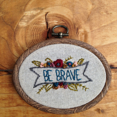 Be brave- large custom order