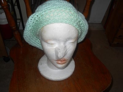 Crochet Medium Slouchy Hat