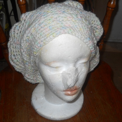 crochet large slouch hat
