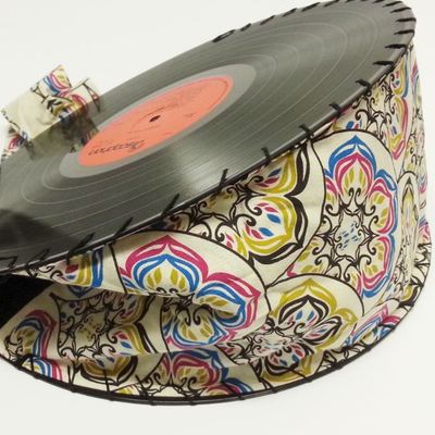 Hand crafted record purse jimmy dean's greatest hits  
