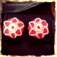 Vermillion Lace earrings - Thumbnail 2