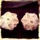 Ivory lace earrings - Thumbnail 2