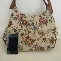 Floral Shoulder Bag - Thumbnail 3