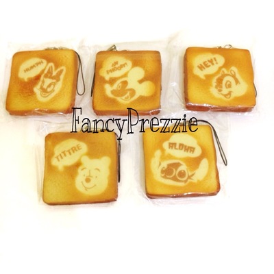 Disney toast squishy (6cm) - Thumbnail 5