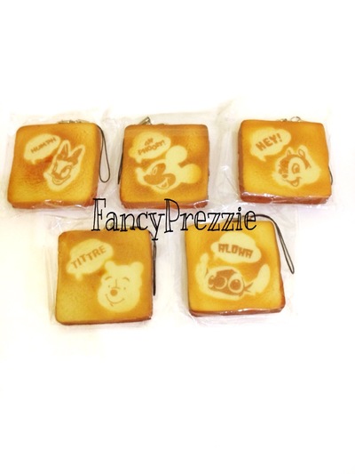 Disney Toast Squishy (6cm)
