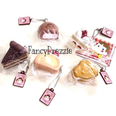 Rare peko chan mini squishy sweets series (set of 5)