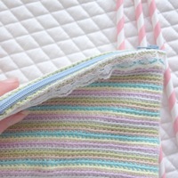 Small Pastel Crochet Bag  - Thumbnail 1