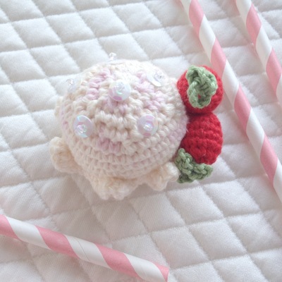 Ice cream hair accessory