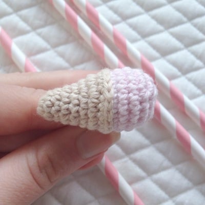 Ice cream ring ♥ pink 