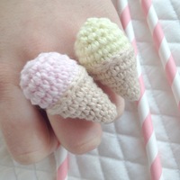 Ice Cream Ring ♥ Yellow  - Thumbnail 1