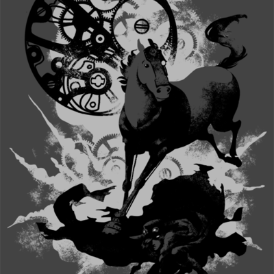 Like clockwork (black & diamonds) t-shirt