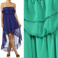 CLEARANCE-Plus Size Strapless Dress - Thumbnail 1