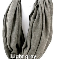 Soft Woven Infinity Scarf - Thumbnail 3