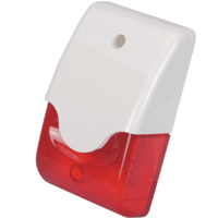 Camouflage External Siren with Strobe., Activated Synchrony, DC-12V - Thumbnail 1