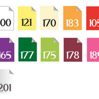 Floral Wall Decal - Side floral for housewares - Thumbnail 1