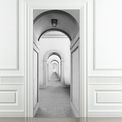Infinity door decoration wall vinyl art