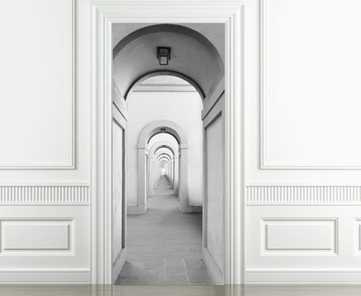 Infinity Door Decoration Wall Vinyl Art