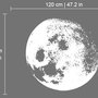 Moon Home Decor Urban Sticker Vinyl Wall Decal-1