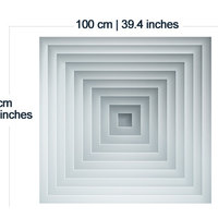 Geometric Deep Wall Art Modern Profundity Wall Decor  - Thumbnail 2