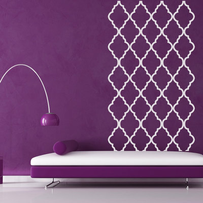 Moroccan patterns wall decal vinyl 