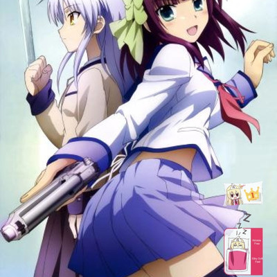 Brand new angel beats japanese anime bed blanket 1