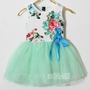 'Mint Floral' Tutu Dress-1