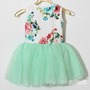 'Mint Floral' Tutu Dress-2