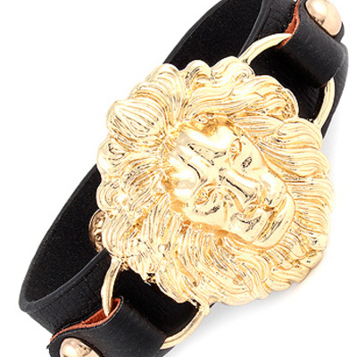 Assyrian faux lion bracelet