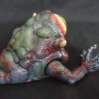 Custom Painted Bug-Eye Ghost - Thumbnail 1