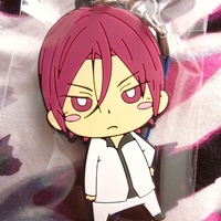 Free! Iwatobi Swim Club - Anime - Rubber Mascot Strap 2 - Thumbnail 2
