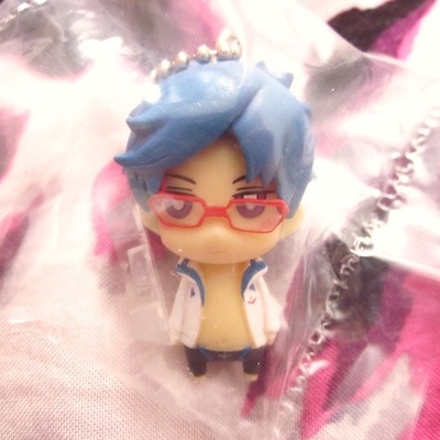 Free! iwatobi swim club - anime - mascot keychain - hazuki nagisa or ryuugazaki rei -