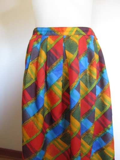 Vintage Midi Skirt (Handmade)