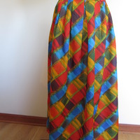 Vintage Midi Skirt (Handmade) - Thumbnail 1