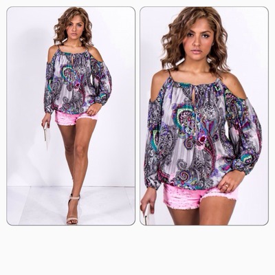 Printed blouse 