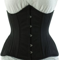 AUTHENTIC STEEL BONE WAIST CORSET - cotton