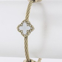 Sehar Clover Bangle - Thumbnail 1