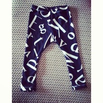 Alphabet Leggings