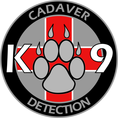 Cadaver Detection K-9 4" Decal