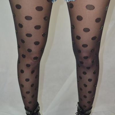 Polka-dot-tights