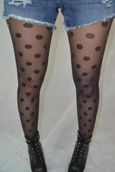 Polka-dot-tights