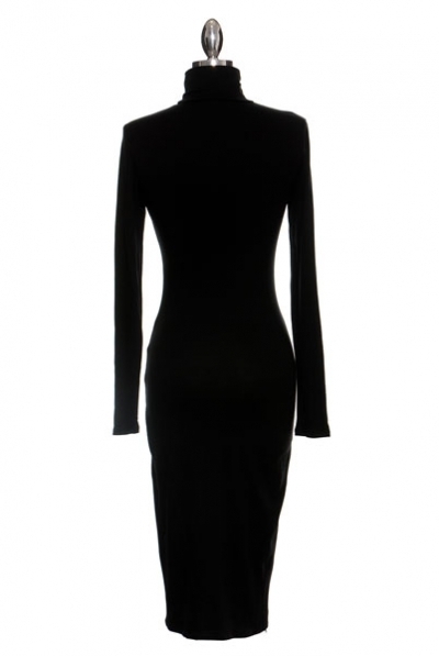 Rtw turtleneck midi dress