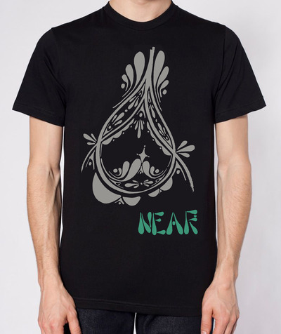 Regular person "near" t-shirt